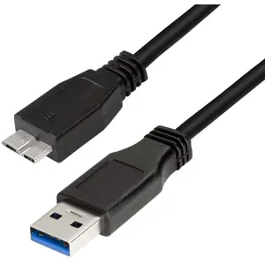 LogiLink CU0026 Câble USB 3.0 A Mâle/Micro B Mâle 1 m Noir pas cher