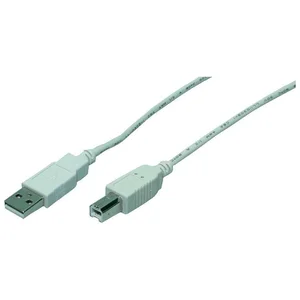 LogiLink CU0009 Câble USB 2.0 Mâle/Mâle 5 m Gris pas cher