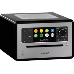 Comparateur de prix : Chaîne micro Sonoro Elite Noir et argent