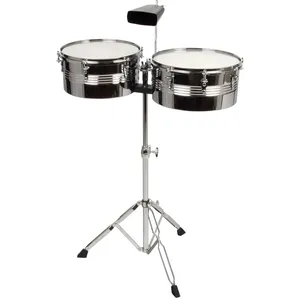 Comparateur de prix : XDrum Timbales 13 et 14 pouces + cencerro Classic Cantabile