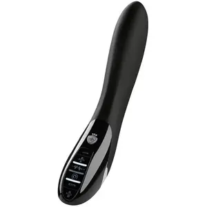 Vibromasseur rechargeable Electric Eric E-Stim - Noir - Taille 27cm -  Mystim pas cher