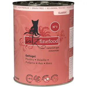 6x400g volaille Catz finefood - Nourriture pour Chat pas cher