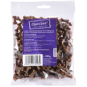Comparateur de prix : 4x200g B¿Uf Osselets À Mâcher Chewies - Friandises Pour Chien