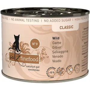 6x200g gibier Catz finefood - Nourriture pour Chat pas cher