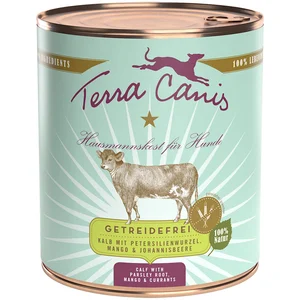 Comparateur de prix : 6x800g Terra Canis sans céréales veau - Pâtée pour chien