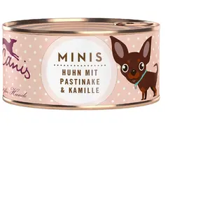 18 x 100 g Terra Canis Mini au poulet, au panais et à la camomille, nourriture humide pour chien