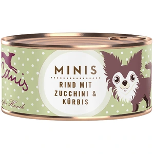 Comparateur de prix : 18 x 100 g Terra Canis Mini au boeuf, à la courgette et au potiron, nourriture humide pour chien