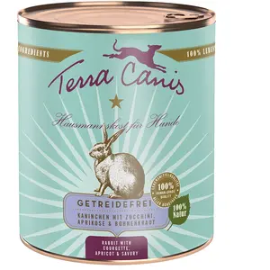 Comparateur de prix : 6x800g lapin sans céréales Terra Canis - Nourriture pour chien