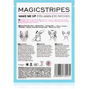 Patchs yeux collagène Wake Me Up MAGICSTRIPES