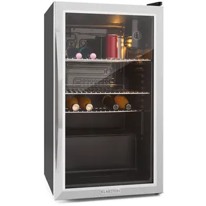 Comparateur de prix : Klarstein Beersafe XXL frigo 85 L classe G acier porte en verre