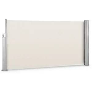 Blumfeldt Bari 316 Store latéral 300x160cm aluminium crème-sable pas cher