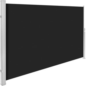 TECTAKE Paravent rétractable et extensible avec enrouleur - 160 x 300 cm - noirVendu paramazon