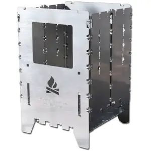 Comparateur de prix : Bushcraft Essentials - Bushbox XL - Réchaud à combustible sec metallic