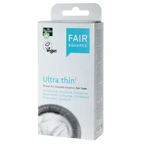 Comparateur de prix : Préservatifs Vegan Fair Squared x10 (3 types disponibles) (FAIRULTRATHINX10)