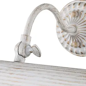 Comparateur de prix : Maytoni Applique pour tableau Renoir en blanc, 2 x E14 25W