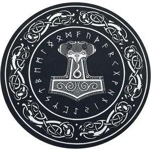 Tapis  de Thor's Hammer - pour Unisexe - noir 90 cm pas cher