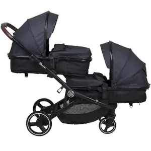 babyGO Poussette double inline Twinner greyVendu paramazon