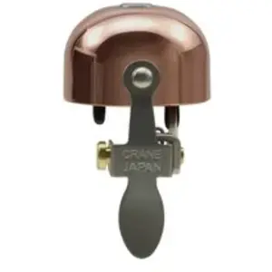 CRANE E-NE Bell (Clamp Band Mount) Sonnette Mixte Adulte, BrownVendu parbikeinn