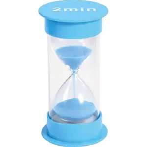 Eduplay Sablier design sable coloré, 2 minutes pas cher