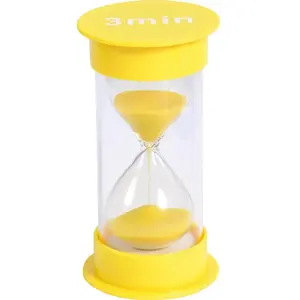 Eduplay Sablier design sable coloré, 3 minutes pas cher