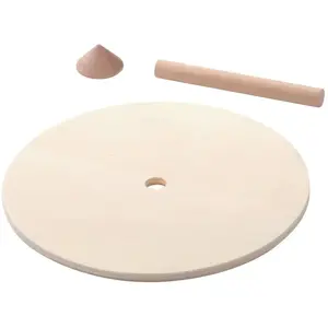 Eduplay Toupie avec 10 cartons à fixer, diam. 15 cm, H = 10 cm pas cher