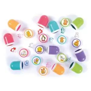 Tampons animaux, set de 10, Diam. 2,9 x 4,5 cmVendu paravenue-des-jeux