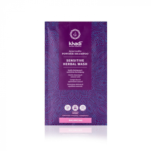 Khadi - Shampooing ayurvédiuque en poudre Herbal Wash Sensitive 50 g - Khadi pas cher