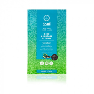 Khadi - Masque capillaire ayurvédique Charbon actif Amla 50 g - Khadi pas cher