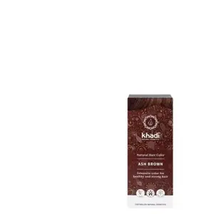 Khadi - Coloration permanente aux plantes châtain cendré 100 g - Khadi pas cher