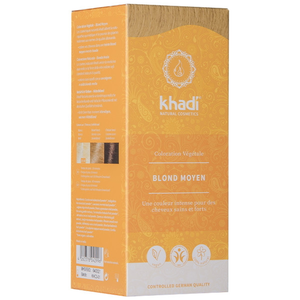 Khadi - Teinture végétale blonde moyenne 100 g (Blond médian) pas cher