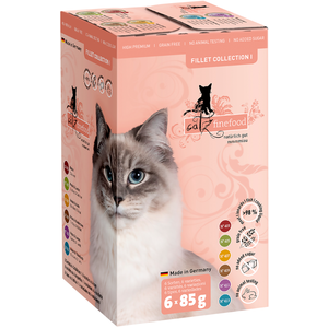 Comparateur de prix : 6x85g Fillets lot mixte Catz finefood - Nourriture pour Chat