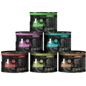 Comparateur de prix : Catz Finefood Purrrr 6 x 200/190 g pour chat - lot mixte II (6 x 200/1...