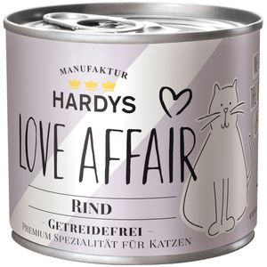 Hardys LOVE AFFAIR 6 x 200 g / 185 g pour chat - boeuf (6 x 200 g) pas cher