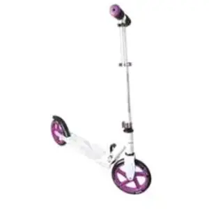 Muuwmi stuntstep Trottinette Cascadeur Junior Frein à pied Blanc/Rose pas cher
