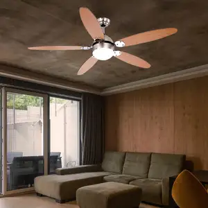 Etc-shop - Ventilateur de plafond avec éclairage Interrupteur à tirett... pas cher