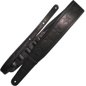 Richter 1008LA Lord Ahriman Signature, Black, sangle de guitareVendu parbax-music