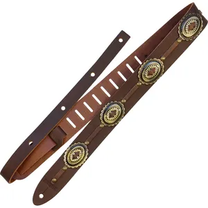 Richter 1780 Raw I Concho Brown Old Brass Sangle De GuitareVendu parbax-music
