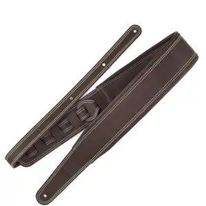 Richter 1010 Brown / White Stitches Springbreak I Nappa sangle de guit...