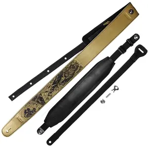 Richter Matt Heafy Signature Ibaraki Courroie de guitare Gold/BlackVendu parbax-music