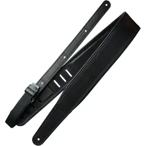 Richter 1008ST Black Springbreak I Nappa sangle de guitare avec Slide ...