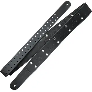 Richter 1504MD-C Mike Dirnt Signature, Black/Chrome, sangle de guitareVendu parbax-music