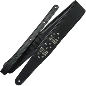 Richter 1008NP Nadja Peulen Signature, Black, sangle de guitareVendu parbax-music