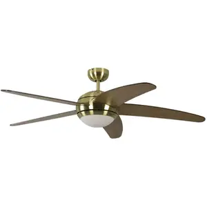 Comparateur de prix : Pepeo - Ventilateur de plafond Melton Laiton / Érable