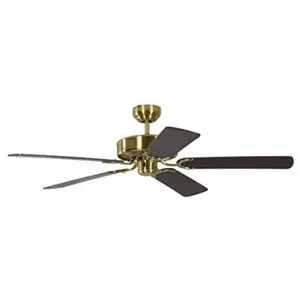 Comparateur de prix : Pepeo Ventilateur de plafond Potkuri Laiton satiné / Acajou
