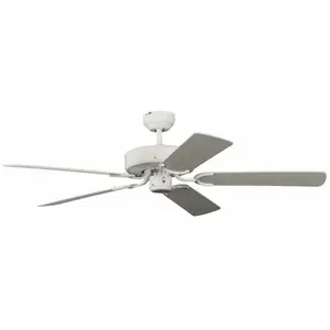 Comparateur de prix : Ventilateur de plafond - Pepeo - Potkuri - Blanc - 132 cm - Silencieux