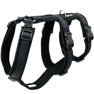 taille S : 43-60cm de tour de poitrine Petlando harnais de sécurité en mesh, noir pour chien pas cher