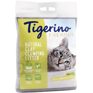 Litière Tigerino Premium, pour Chat, 2x12KG (Senteur citronnelle)Vendu parzooplus