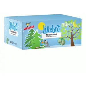 100x90g Lillebro Boules de graisse pour oiseaux sauvagesVendu parzooplus