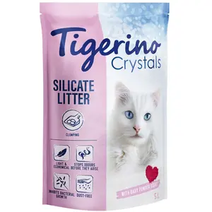 5L Litière Tigerino Crystals Fresh - pour chatVendu parzooplus
