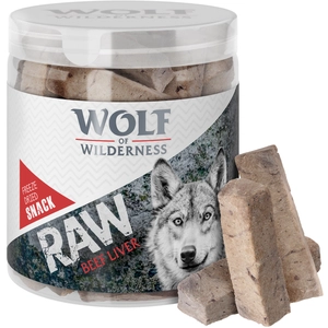 90g foie de boeuf Friandises lyophilisées premium Wolf of Wilderness chien - Friandises pour chien